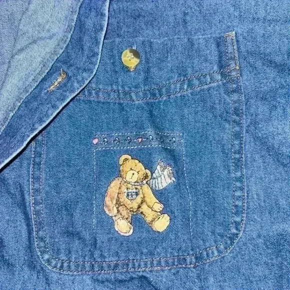 Friendly bears button up - Picture 2 of 6